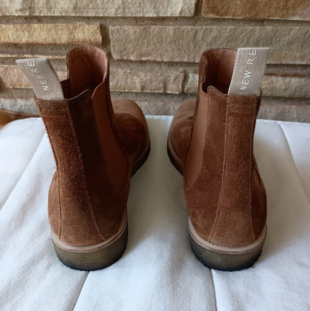 New Republic Brown Suede Men's Boots_9.5